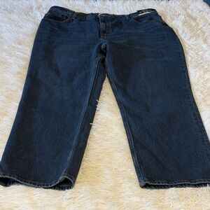 NWT ABERCROMBIE & FITCH Classic Blue Women's Jeans ultra high rise Sz 34 NWT